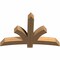 Ekena Millwork Davenport Timber Gable Bracket, Western Red Cedar, 60"W x 40"H x 5 1/2"D x 5 1/2"F, 16/12 Pitch GBW060X40X0606DAV00SWR - alternate 3